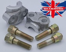 BOTTOM TUBE LUG CAPS FORK STUDS & FORK END NUTS FOR ROYAL ENFIELD BULLET  350cc