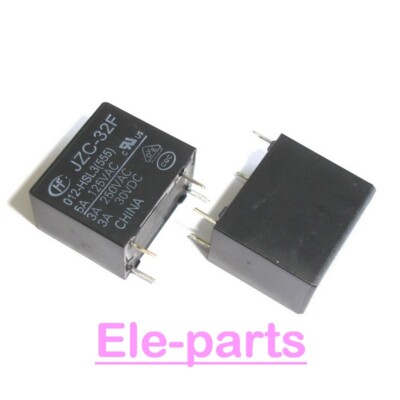 5 PCS JZC-32F-012-HSL3 DIP-4 JZC-32F-012-HSL3 Power Relay Chip