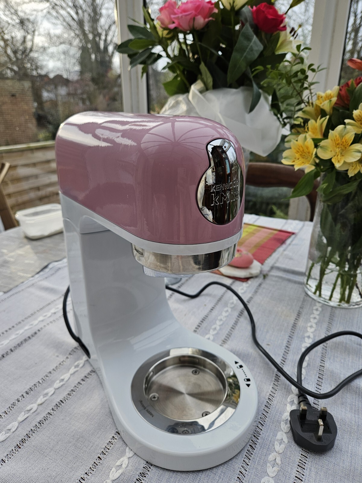 Kenwood KMiX Stand Mixer In Pastel Pink eBay
