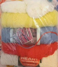 Yarn 10 Oz Assorted Colors Partial Skeins Great For Crafts