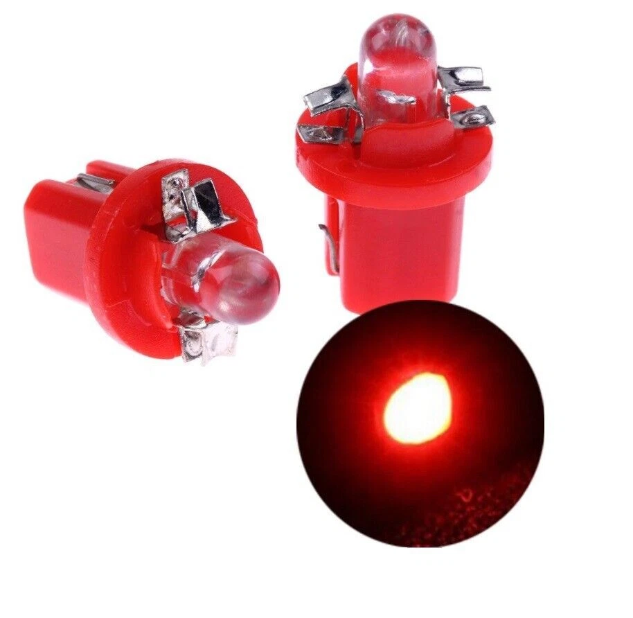 T5 B8.5D 509T B8.5 Smd Lamp Car Speedo Dashboard Gauge Instrumental Led Bulbs - Image 3 of 4