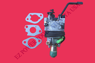 #ad A iPower SUA7000L 6000 7000 Watt 322CC Gas Generator Carburetor Assembly Type A $49.98