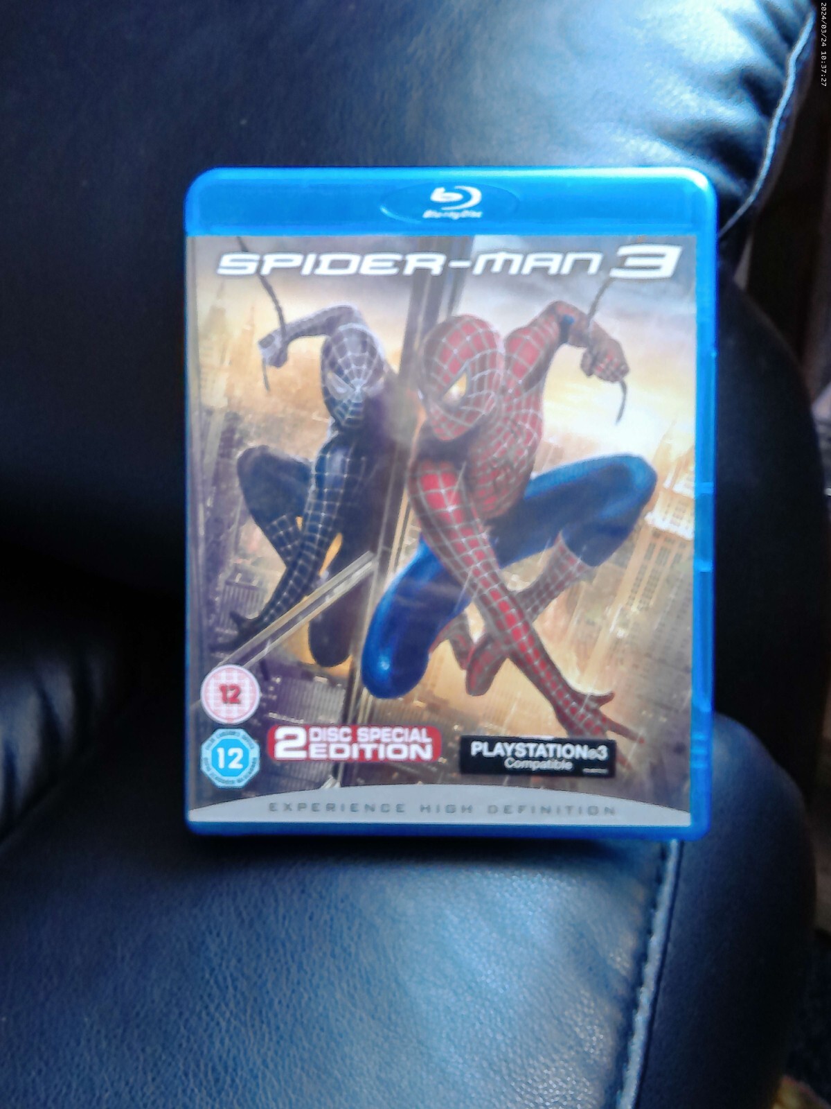 Spider-Man 3 (Blu-ray, 2007)