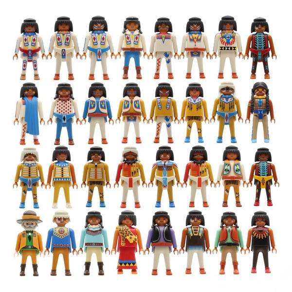 Playmobil Indios Sioux Apache Scout Jefe Indio Indígena