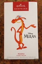 Hallmark 2023 Keepsake Ornament Disney Mulan Mushu 24-24