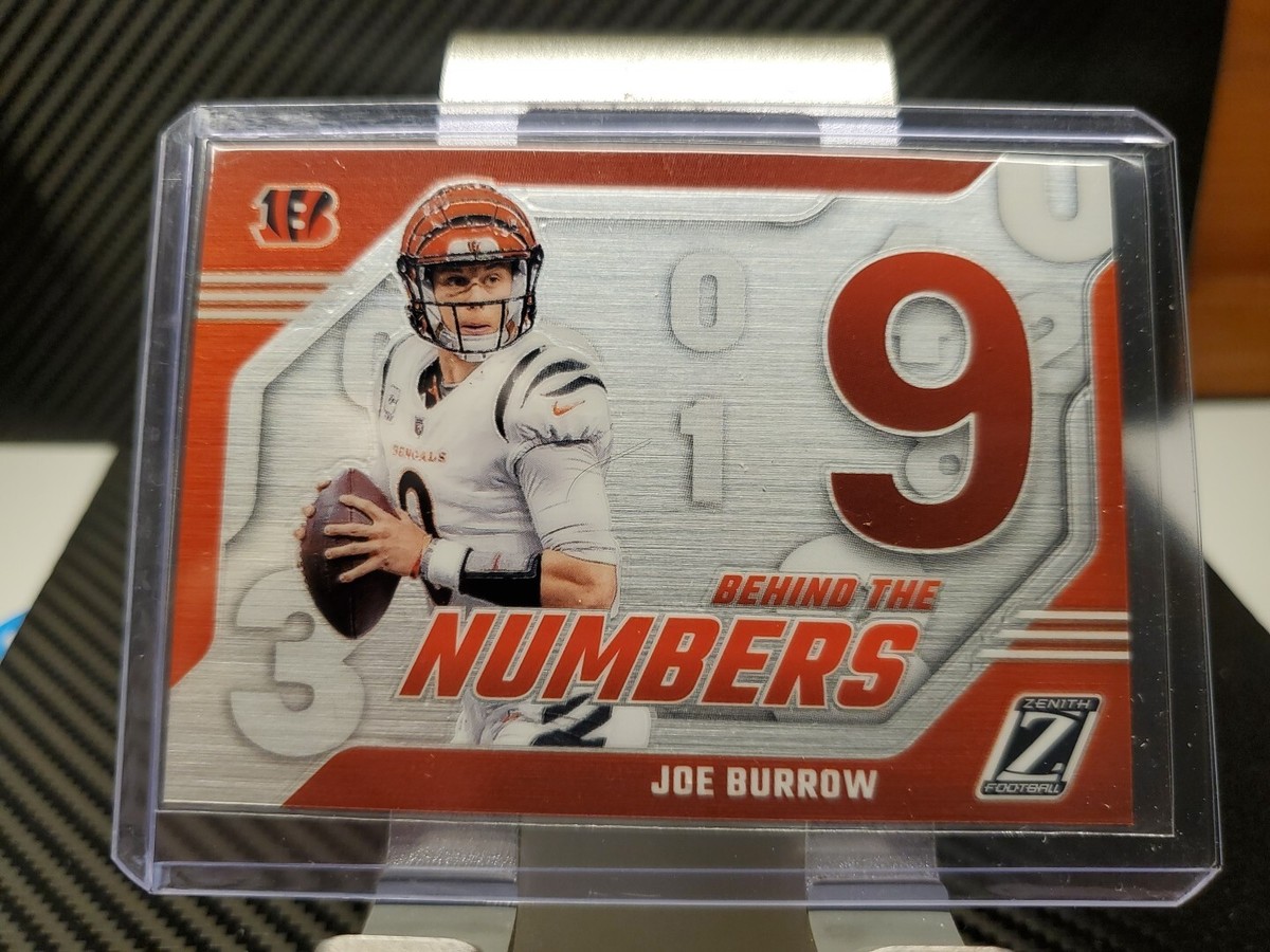 2023 Panini Zenith Football - Behind The Numbers - Joe 2023 Panini Zenith Football - Behind The Numbers - Joe