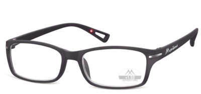 Lesebrille Montana MR76 matt oder blau Damen/Herren Komplettbrille Lesehilfe