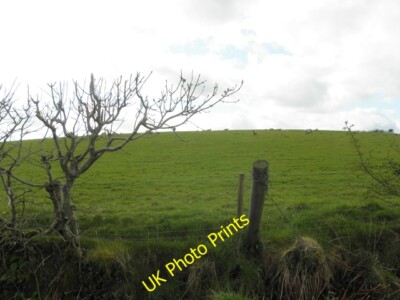 Foto 6x4 Kiltamnagh Townland Blackfort abgebildet entlang der Tullycully Road c2015