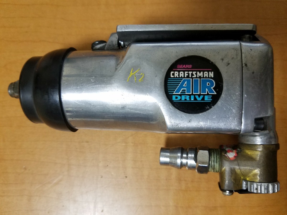SEARS Palm Size Butterfly Throttle Air Impact Wrench AIR DRIVE