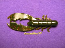 25 Pk Mister Twister 3 1/2" Poc'it Craw - CAL 420 - Plastic Crawfish -BULK SALE