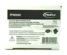 PROFLO PFWO502  Waste & Overflow Lift & Turn Trim Kit