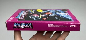 Nintendo NES MagMax Original Box + Manual Only *Some Wear* *No Game*