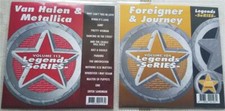2 CDG LEGENDS KARAOKE DISCS 1980'S VAN HALEN/METALLICA/FOREIGNER/JOURNEY