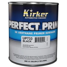1 Gallon Kirker Auto Body Perfect Prime 2K Urethane Primer Surfacer Black UP733
