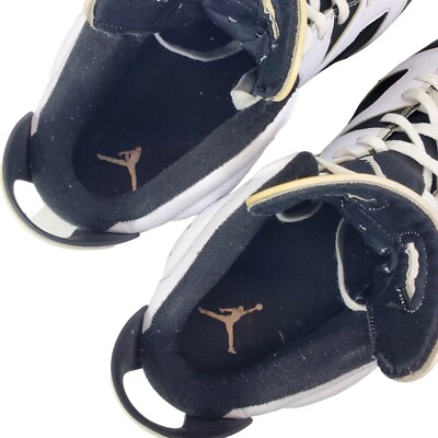 AIR JORDAN 6 VI Retro TD Mens Size 12 OREO Black White  display picture 3