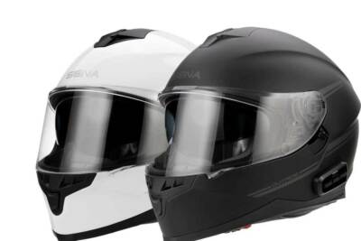 Sena Outride Bluetooth Helm mit Intercomsystem u. Sonnenblende