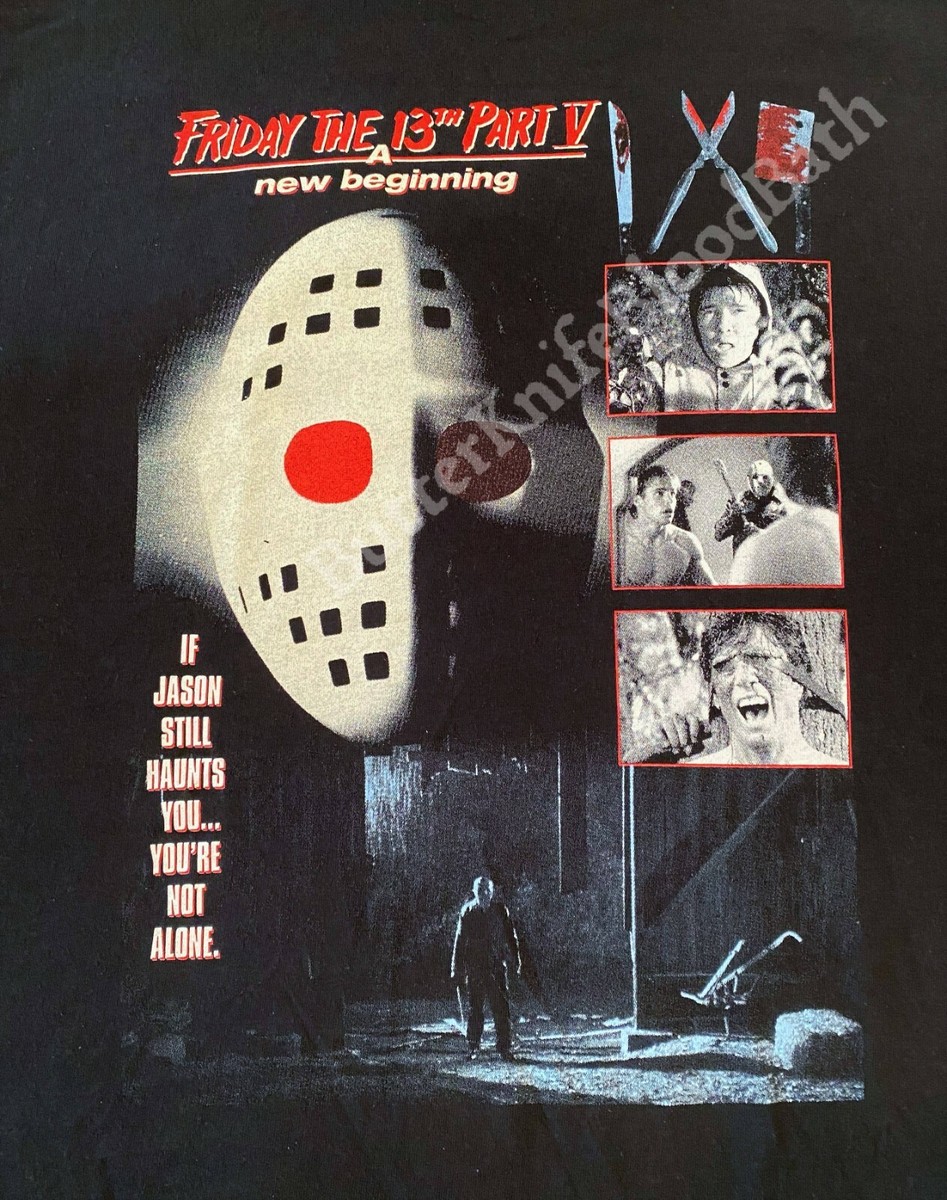 Friday the 13th Part 5 T Shirt 3X Jason Voorhees Graveyard Goods