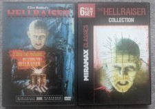 Hellraiser 1-8 Complete Doug Bradley Pinhead Series DVD Horror Lot Collection
