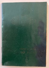 GILERA Motoleggera G 150 Sport - Uso e manutenzione 1952