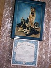 Bradford Exchange German Shepherd Plate THE ROOKIES B1548 by Linda Picken — photo 3