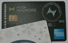 Expired American Express Credit Card Hilton Hotels Bank AmEx USA Collectible
