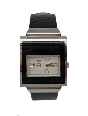 Original Swatch Irony Lady Square Houla Black YUS117