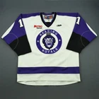 2011-12 Everett Sheen Reading Royals Game Used Worn ECHL Hockey Jersey MeiGray