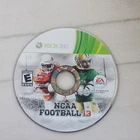 NCAA Football 13 (Microsoft Xbox 360, 2012) Disc Only Tested Working