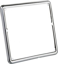Cornice Targa 18 x 18 Cromata Per Targhe Targa Harley Davidson