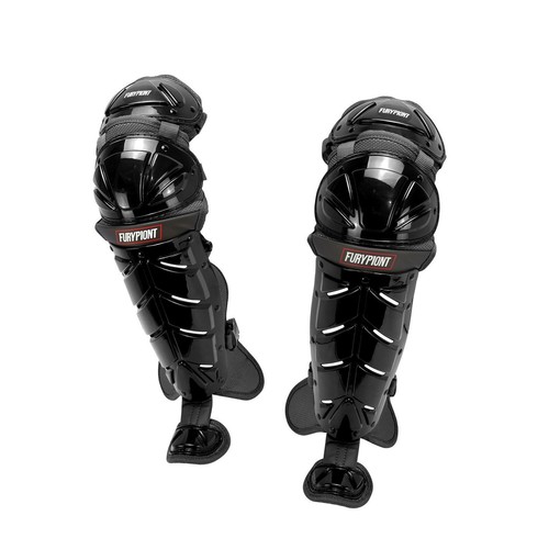 Catchers Leg Guards, Baseball Leg Guards, Knee Pad, Lightweight And Comfortable, - Picture 4 of 6