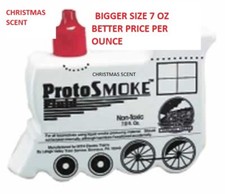 MTH-LIONEL SMOKE FLUID 60-1046 CHRISTMAS 7 OZ BIGGER SIZE BETTER VALUE