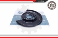 Esen SKV Spritzblech Bremsscheibe Hinten Links FüR Mercedes Sprinter 3-T Kasten