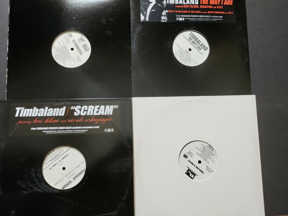Timbaland 4-Pack 12 Inch Vinyl Singles Collection