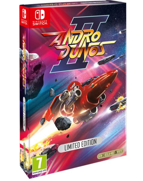 Andro Dunos 2 Steelbook Nintendo Switch Just Limited Nuovo