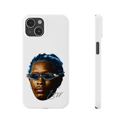 Thugger Blue W Slim Phone Cases