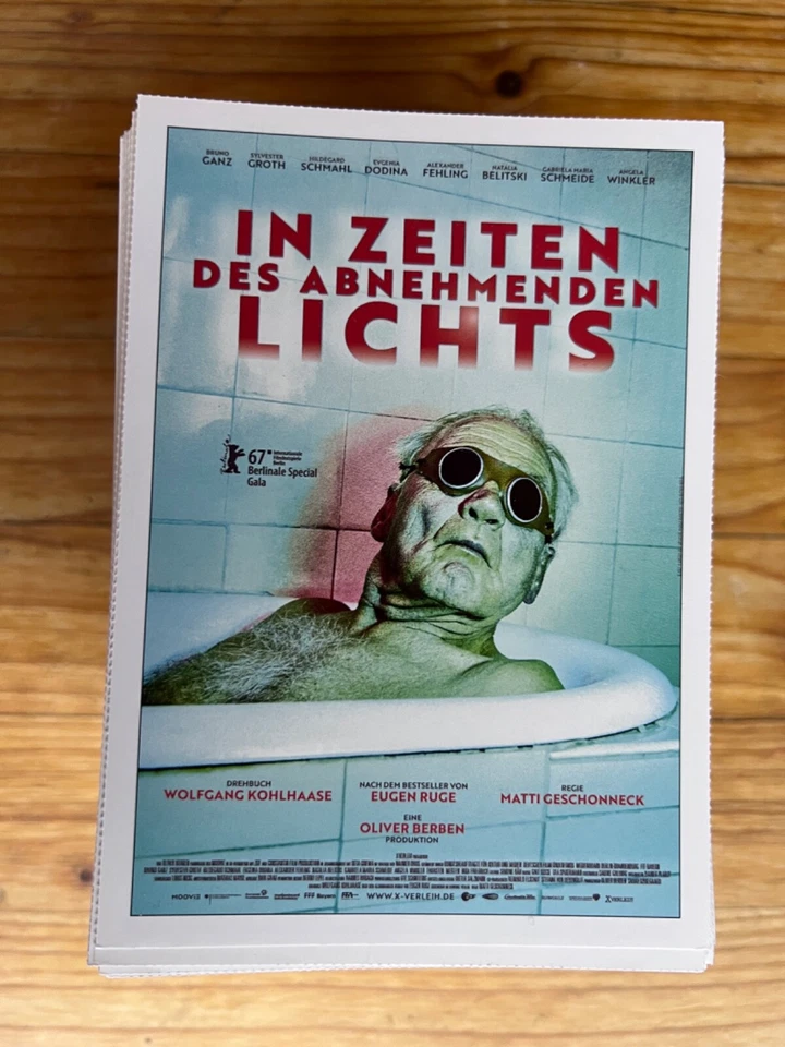 In Zeiten des abnehmenden Lichts | 2017 | Cinema Filmplakatkarte - Bild 1 von 1