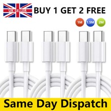 USB Type C Charging Cable For Apple iPhone 15 Pro Max Plus Long Lead UK