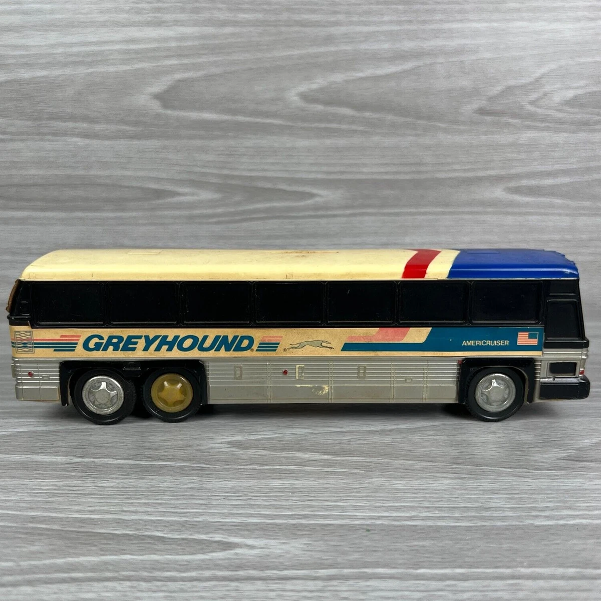 Greyhound BUS BANK ミニカー 　貯金箱 Vintage Greyhound Americruiser Bus Bank Piggy Bank | eBay