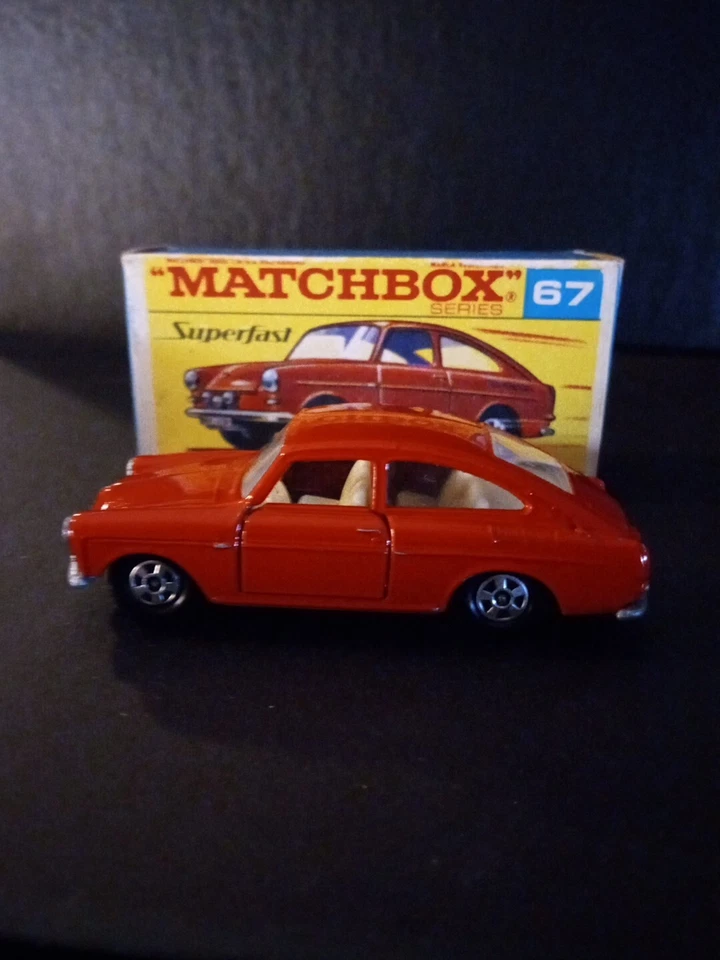Matchbox SuperFast #67 Volkswagen 1600TL Red VN/MINT   Original F TypeScript Box - Image 3 of 4