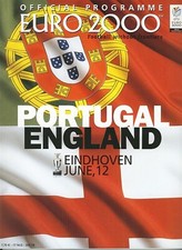 EURO 2000 England v Portugal (in Eindhoven) - official match programme
