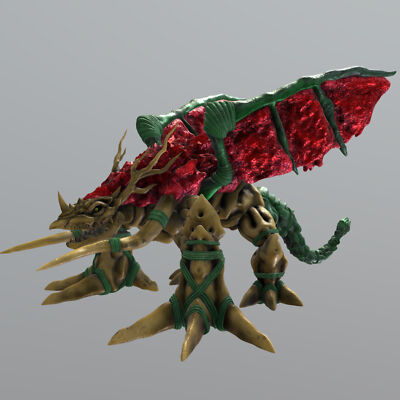 Kaijinart Somethingmon Espo-eon エーフ Unpainted Digimon Entmon GK Resin GARAGE KIT FIGURES Model In