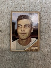 1962 Topps Baseball Darrell Johnson, Cincinnati Reds #16