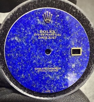 Rolex DateJust 36 Custom Lapis Lazuli Stone Dial For Ref. 16233 16013 116233