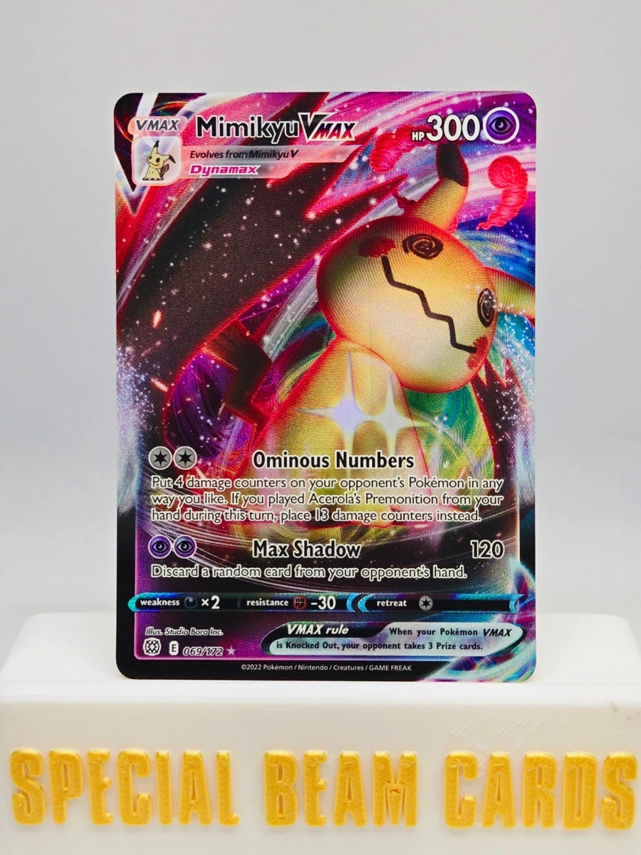 Mimikyu VMAX 069/172 Swsh09: Brilliant Stars for sale | eBay