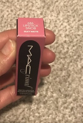 New! MAC Macximal Matte Lipstick 686 LIPSTICK SNOB Full Size BNIB Neutral Pink