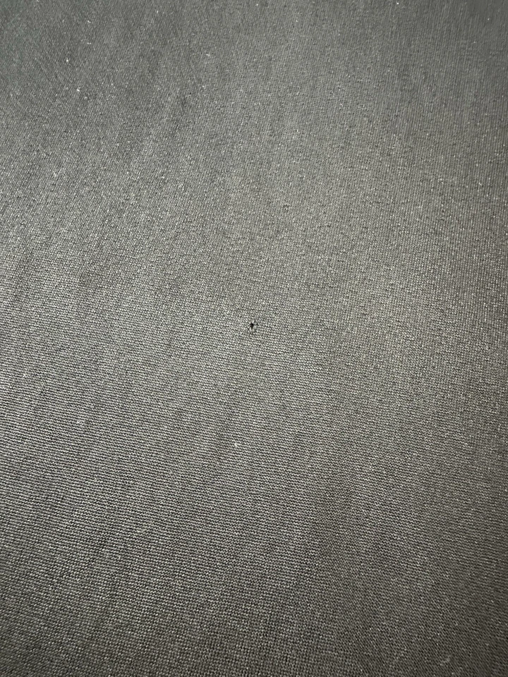 Y2K Wintersilks Long Sleeve Silk Turtleneck Lightweight Layer Top L Black Sheer - Image 2 of 4