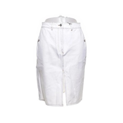 Saks Potts, Jeansrock, Größe: XS, Weiß, Einfarbig, Denim, Damen #llt