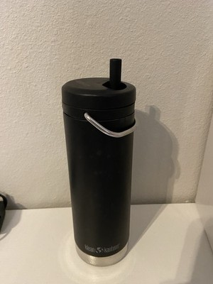 Klean Kanteen 16oz TKWide Insulated Stainless Steel Bottle with Straw Leakproof
