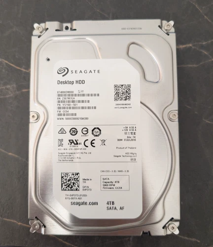 Hard Disk 4TB Seagate Barracuda – Usato, Testato, HDD 3.5" SATA 6Gb/s