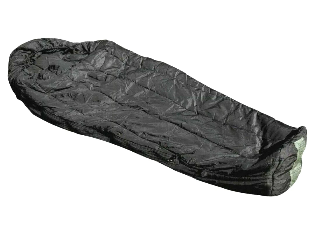 US Military Intermediate Cold Weather Modular Black Sleeping Bag MSS MINT